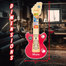 Chitară Electrică Interactivă pentru Copii cu Funcție Touch și Sunete Muzicale (culoare roșu)