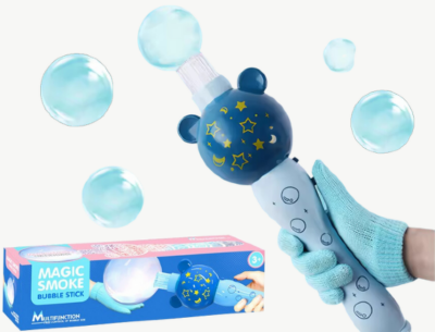 Baghetă Magică cu Bule și Fum pentru Copii | image