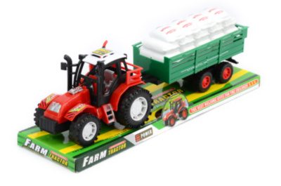 Tractor cu Remorcă cu Recoltă, 35cm | image