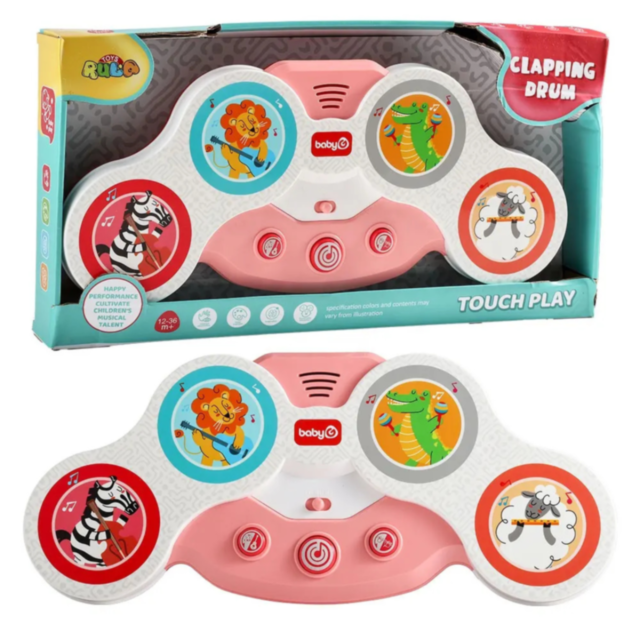 Tobă Interactivă pentru Copii - Jucărie Muzicală Educativă (culoare aleatorie)