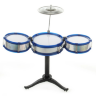 Set de Tobă Jazz pentru Copii cu 3 Tobe și Cinele