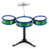 Set de Tobă Jazz pentru Copii cu 3 Tobe și Cinele