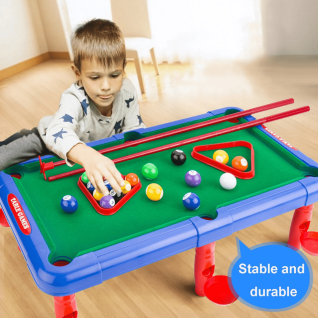 Masă de Biliard pentru Copii cu Accesorii