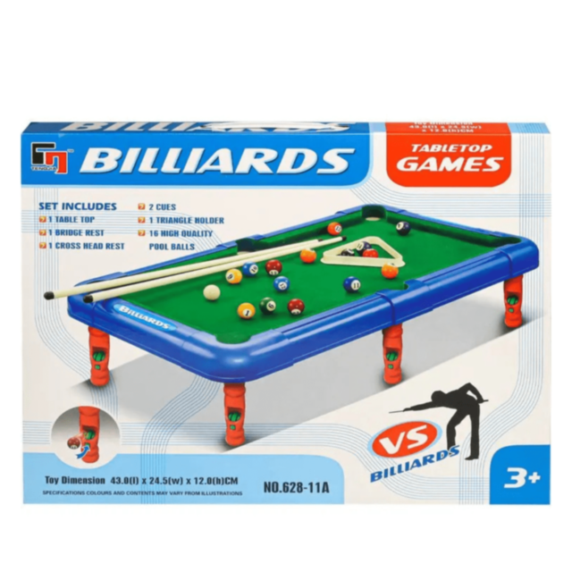 Masă de Biliard pentru Copii cu Accesorii