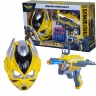 Set Pistol, Mască și Țintă  Bumblebee  cu 12 Proiectile