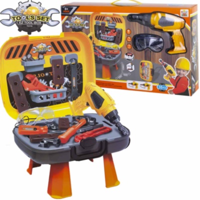 Trusa Bormașină Electrică cu Scule și Unelte de Construcție | image