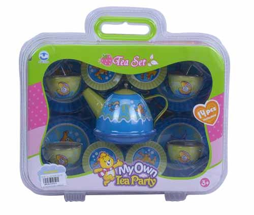 Set pentru Micul Dejun din 14 Piese, Metalic