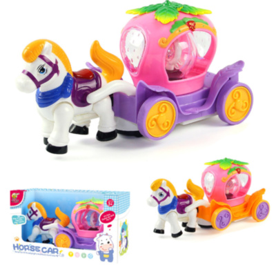 Caleașcă Muzicală cu Căluț care Merge, Sunete și Lumini | image