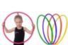 Hula Hoop Mini pentru 3-5 ani, diametru 55cm 