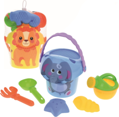 Găletușă cu 5 Accesorii de Nisip, 26cm | image