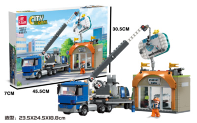 Constructor ”Montare Billboard Magazin de Deserturi”, 449 piese | image