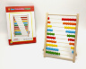 Abac din Lemn cu 10 Rânduri – Instrument Educativ Colorat