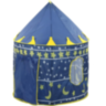 Căsuță de Joacă Tip Cort Castel pentru Copii, Design cu Stele și Lună, 135 cm