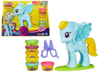 Set  Crează-ți Propriul Ponei  cu Plastilina în 6 Culori | image