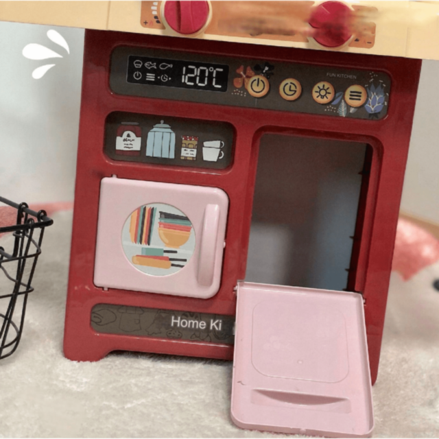 Bucătărie Interactivă cu Sunete și Abur pentru Copii – Set 42 Piese (culoare aleatorie)