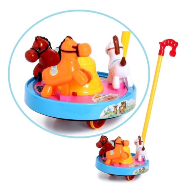 Caruselul cu Căluți de Împins