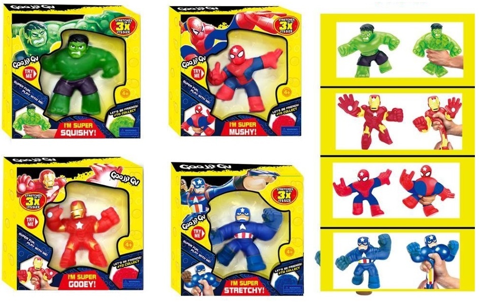 Figurina Goo Jit Zu care se poate întinde