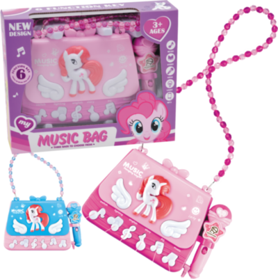 Geanta Muzicală cu Microfon, Sunete, Lumini și mp3 | image