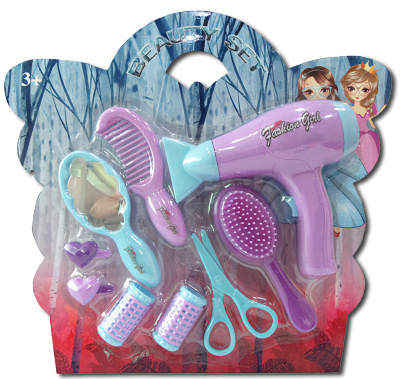 Set Coafor cu Uscător, Oglindă și Accesorii de Aranjat Părul | image