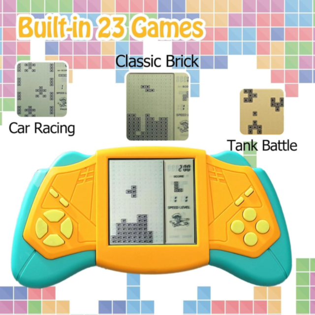 Consolă de jocuri portabilă Brick Game cu 26 de jocuri (culoare aleatorie)