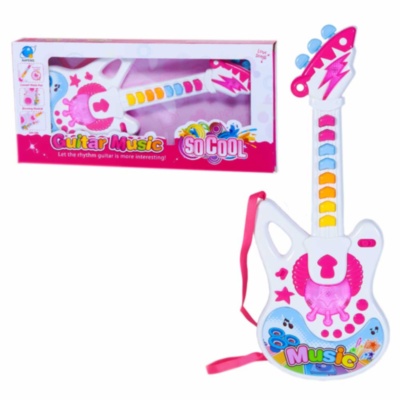 Chitară Electronică Interactivă cu Lumini și Sunete | image