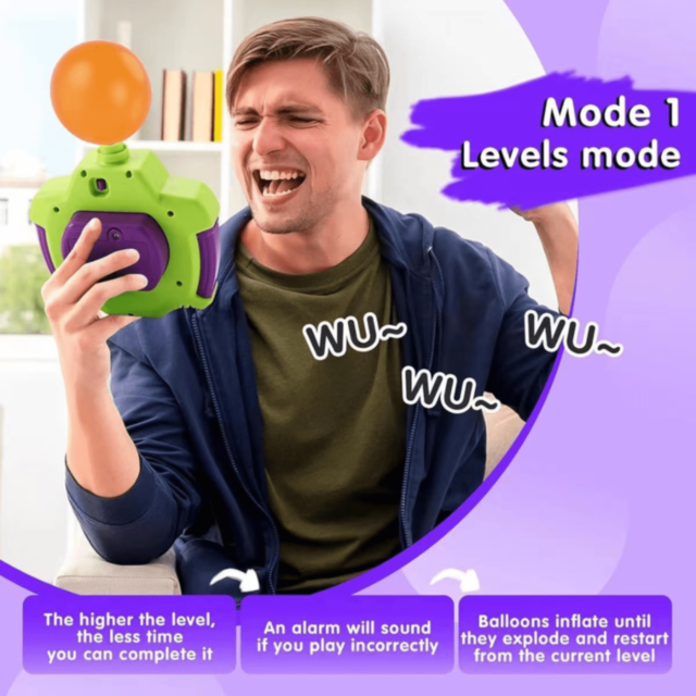 Quick Burst Joc Interactiv cu Balon și Lumini