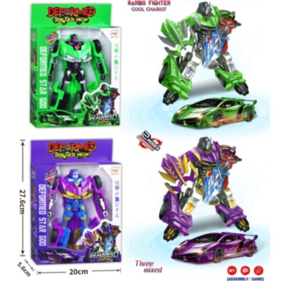 Robot transformabil mașină sport 2 în 1 (model aleatoriu) | image