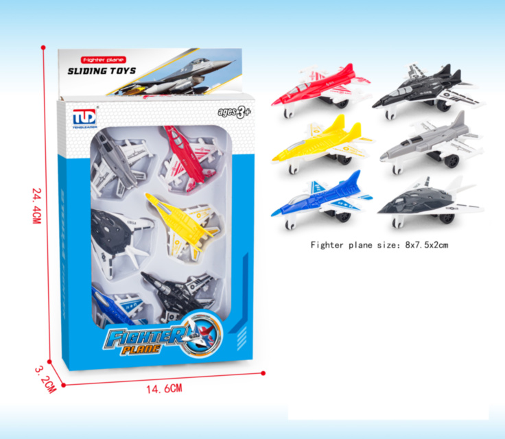 Набор 6 Боевых Самолета