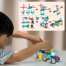 Set de construcție Puzzle Blocks 2 în 1 – 89 de piese