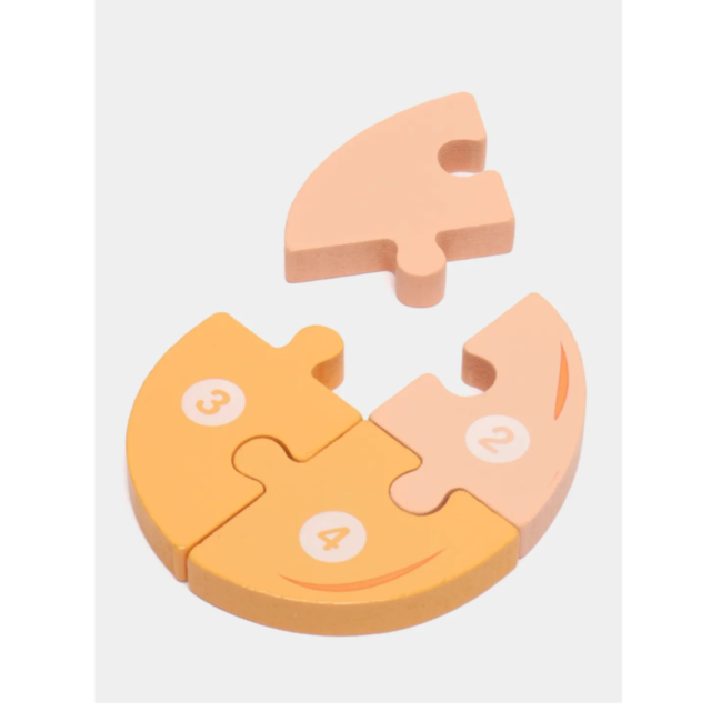 Puzzle evolutiv ou-pui-găină din lemn