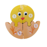 Puzzle evolutiv ou-pui-găină din lemn