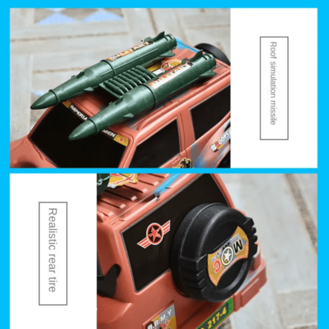 Mașină Militară cu Rachete Off-Road