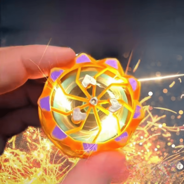 1buc. Titirez cu Lumini și Scântei Magice (culoare aleatorie)