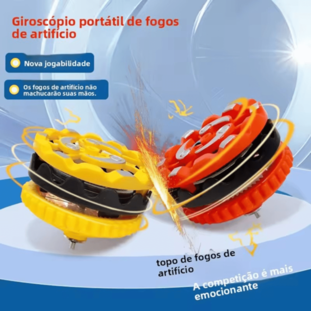 1buc. Titirez cu Lumini și Scântei Magice (culoare aleatorie)