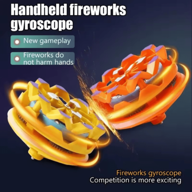 1buc. Titirez cu Lumini și Scântei Magice (culoare aleatorie)