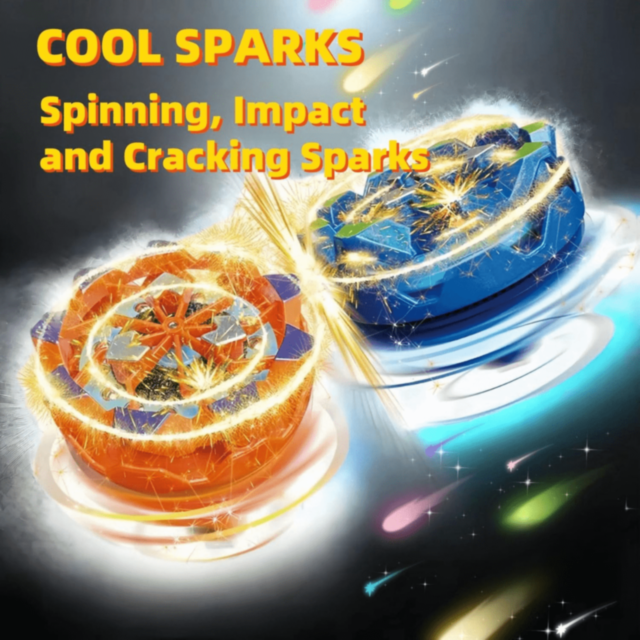 1buc. Titirez cu Lumini și Scântei Magice (culoare aleatorie)