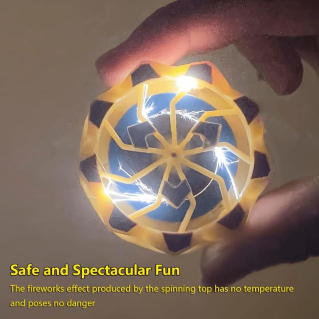 1buc. Titirez cu Lumini și Scântei Magice (culoare aleatorie)