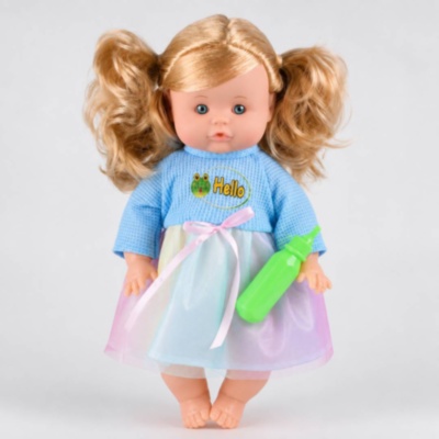 Păpușă Interactivă cu Sticluță și Păr Blond | image