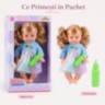 Păpușă Interactivă cu Sticluță și Păr Blond