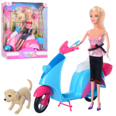 Barbie cu Scooter și Cățeluș | image