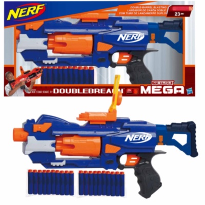 Blaster Nerf Doublebreach cu 10 Proiectile | image