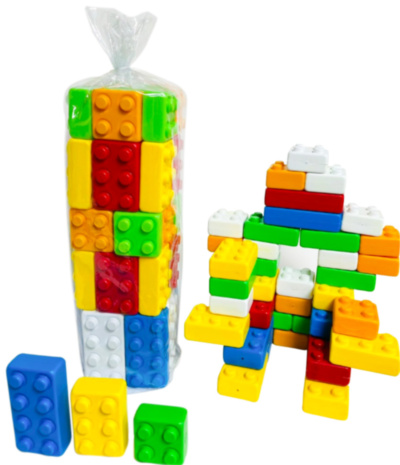 Set 40 Cărămizi Mari de Construcție | image