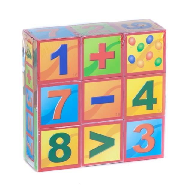 Set 9 Cuburi Educative de Matematică