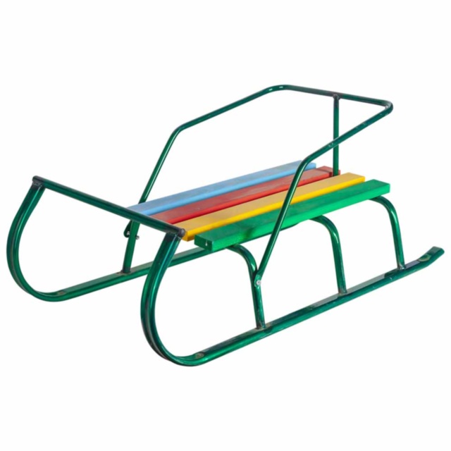 Săniuță Metalica cu Spătar