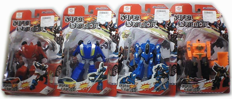 Robot Transformabil în Mașină