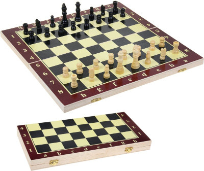 Joc de Șah din Lemn, 24cm | image