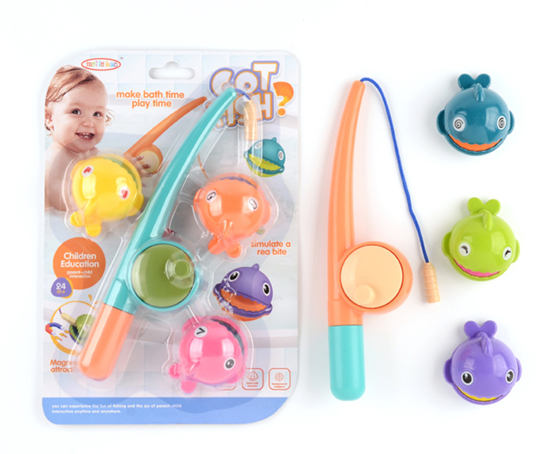 Undiță de Pescuit Magnetică cu 3 Peștișori