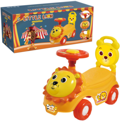 Mașinuță fără Pedale Acționată cu Picioarele | image