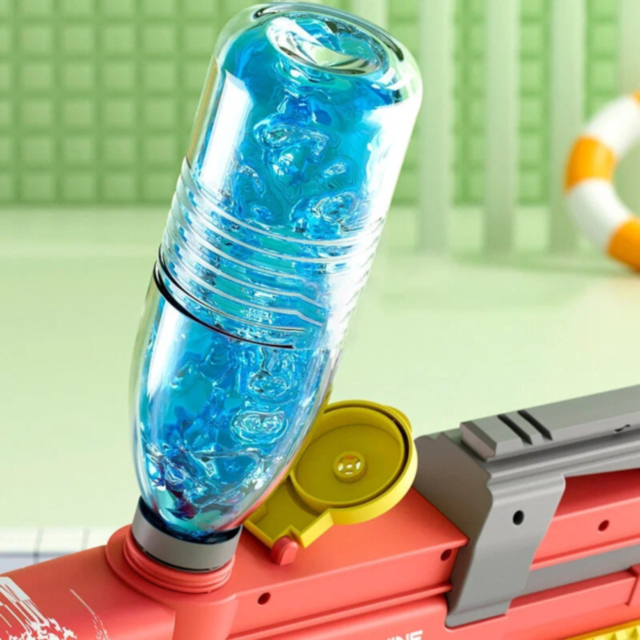 Pistol Electric cu Apă P90, Reîncărcabil USB, Jet Puternic (culoare aleatorie)