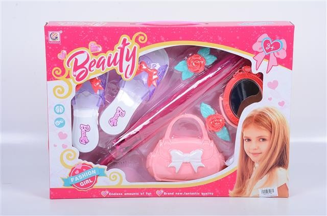 Set Umbrelă, Pantofi, Gentuță și Oglindă